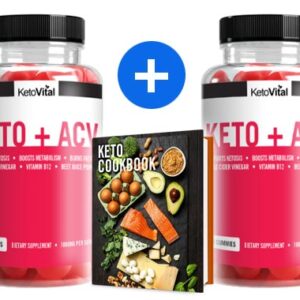 KetoVital - 4 BOTTLES (38% OFF) + FREE KETO COOKBOOK