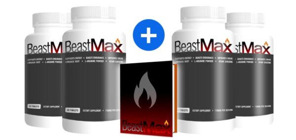 BeastMax - 4 BOTTLES (38% OFF) + FREE E-BOOK