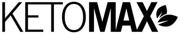 KetoMax is black with orgnanic leaves to the right